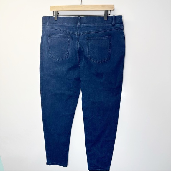 Betabrand Yoga Denim Pull On Jegging Skinny Jeans Size XL Petite - Picture 10 of 10